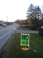 My awesome light-up sign!